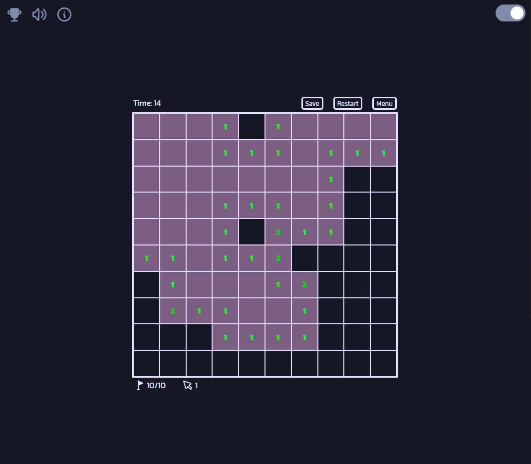 Minsweeper Game
